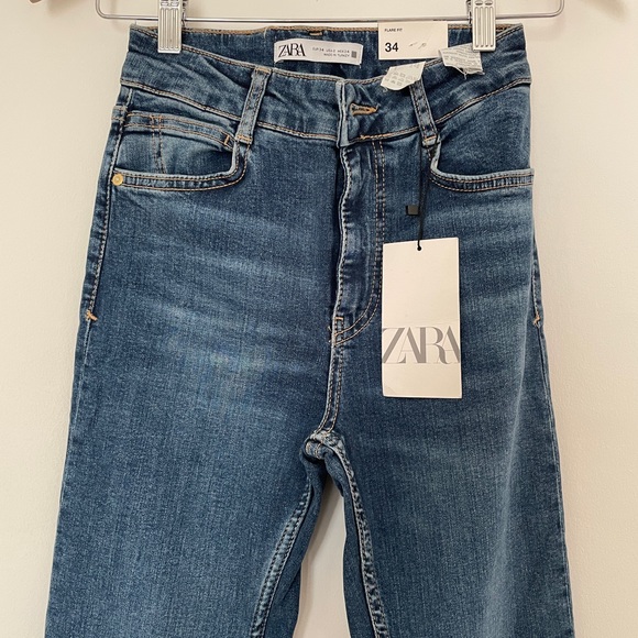 Zara Denim - Zara fit and flare denim